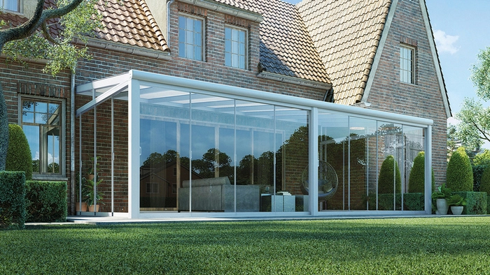 Glasschiebewände